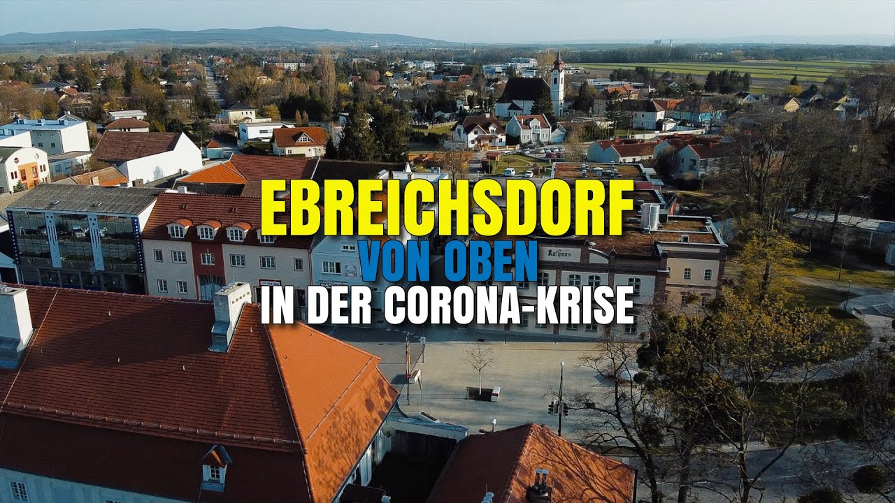 Ebreichsdorf von Oben in der Corona-Krise | Drohnenaufnahmen von Ebreichsdorf