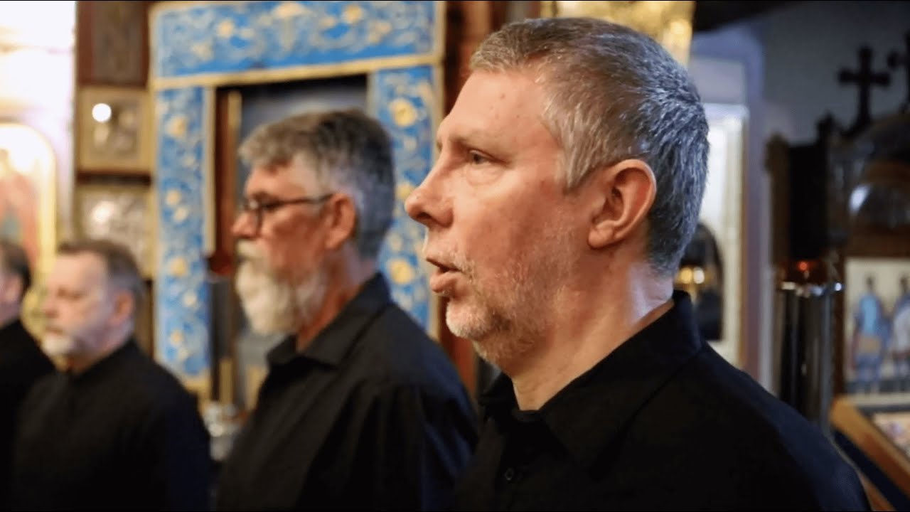 Alex Dmitrieff (basso profondo) - Alliluia - Russian Orthodox Male Choir of Australia
