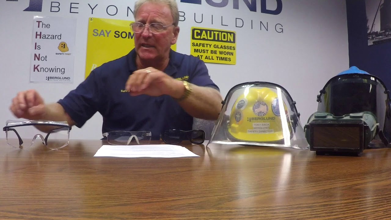 TOOLBOX TALK: TAKE EYE PROTECTION SERIOUSLY
