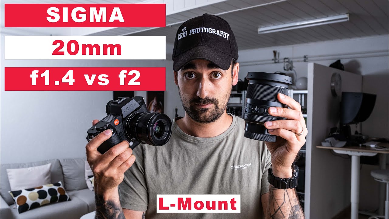SIGMA 20mm f1.4 vs f2 L-Mount | LEICA SL2s REVIEW