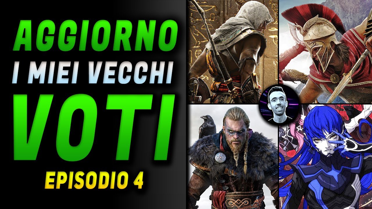 AGGIORNO I MIEI VECCHI VOTI | Le mie Recensioni EP.4 | Speciale Assassin's Creed