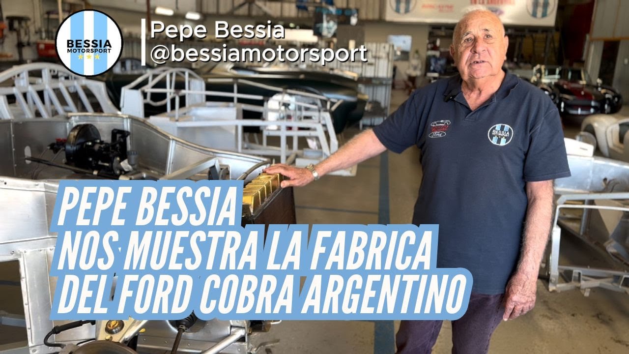 FORD COBRA ARGENTINA - Pepe Bessia nos muestra la Fabrica