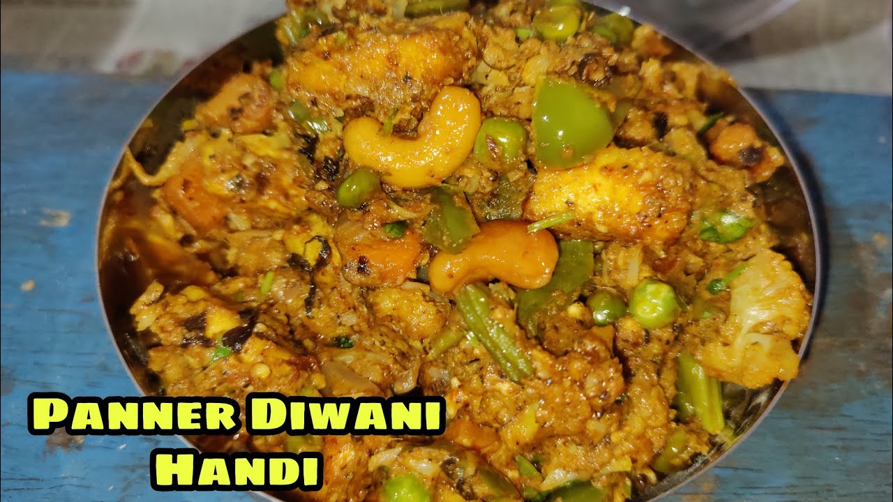 Panner Diwani Handi || kunilata's kitchen