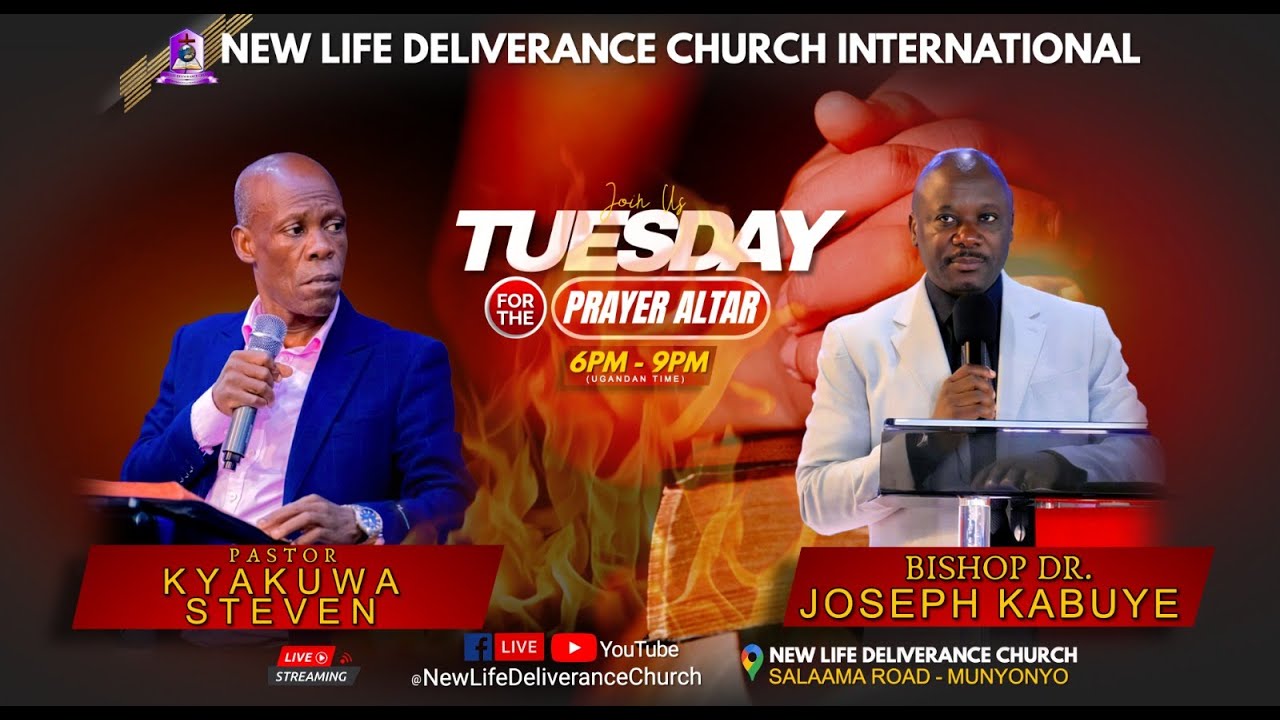 🔴 TUESDAY PRAYER ALTAR With PR. KYAKUWA STEVEN (26 DAYS OF FASTING & PRAYER) || 01 - 27th - 2026