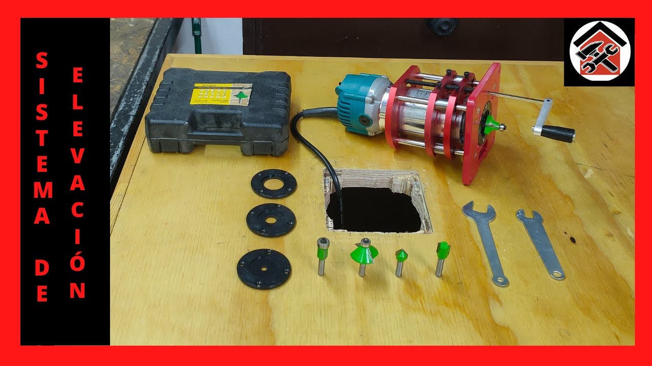 SISTEMA DE ELEVACIÓN PARA ROUTER