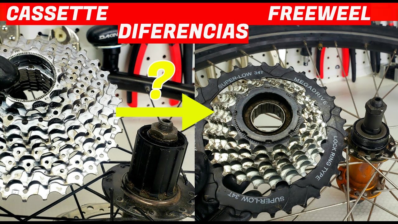 CASSETTE VS FREEWEEL DIFERENCIAS ,como desmontarlos ,caracteristicas y mas respuestas /mtb bicileta