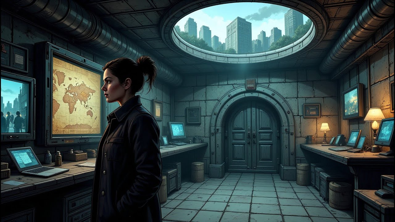 [AI Ficción] Antes del apocalipsis, encontré habitaciones ocultas. Mientras el caos se extendía...
