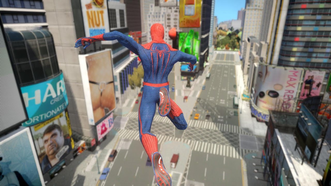 Spiderman IV Script - WEB SWING - WALL CLIMBING - Grand Theft Auto