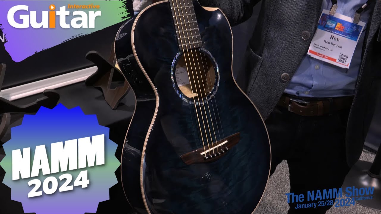 Faith Guitars Booth Walkthrough | NAMM 2024