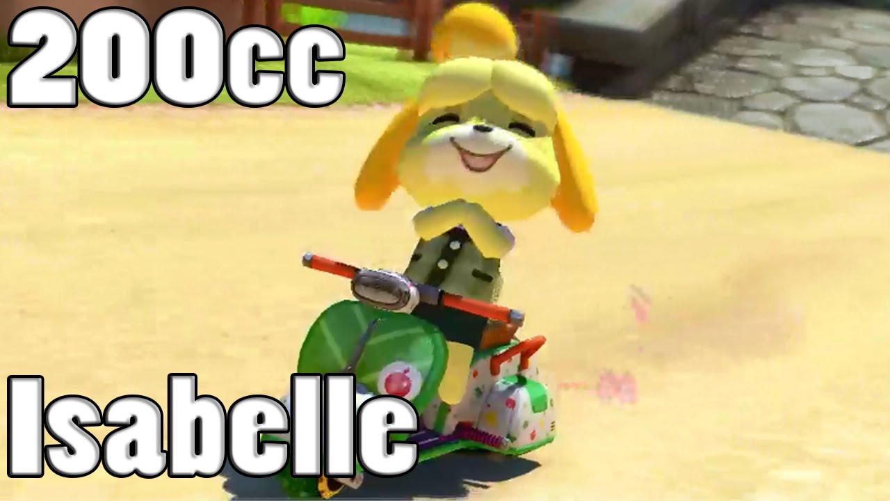 Mario Kart 8 DLC Pack 2: Isabelle Gameplay | 200cc 【HD】