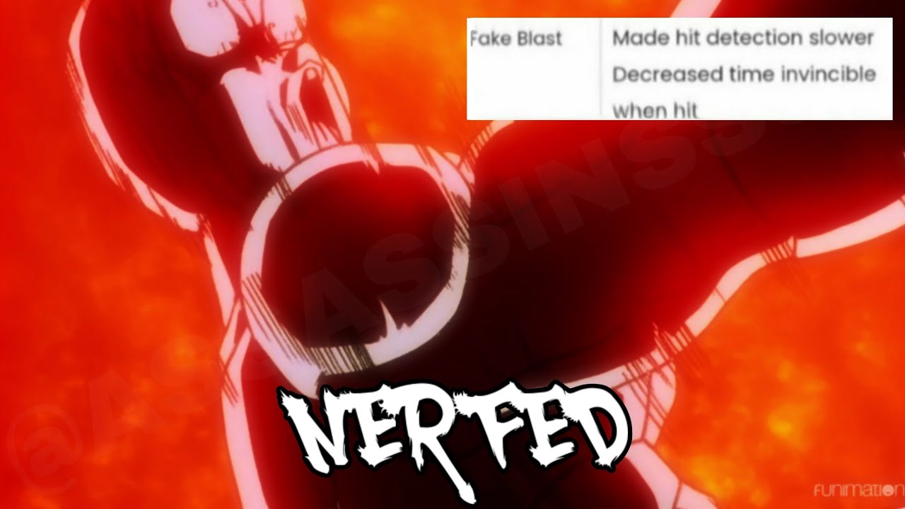 R.I.P Fake Blast! Fake Blast Is Finally Nerfed| DRAGON BALL XENOVERSE 2