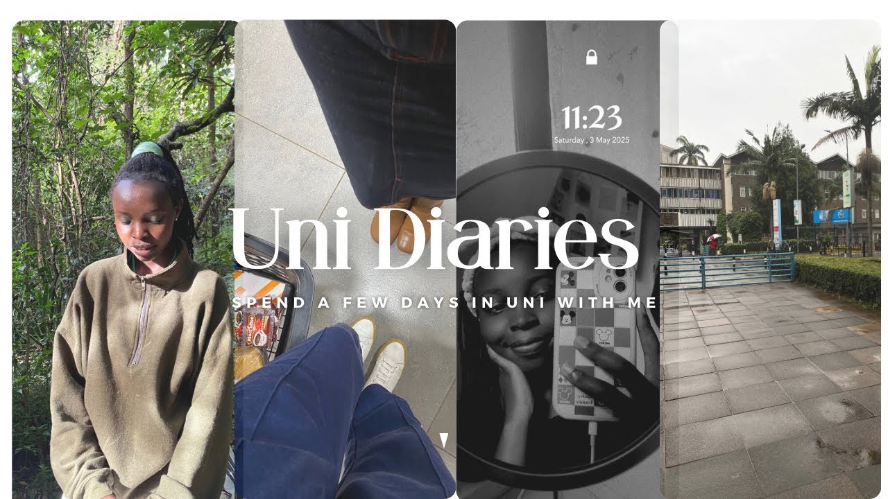 Uni; Final year chronicles, Lunch date, Arboretum visit, CATs, Glam, Errands.