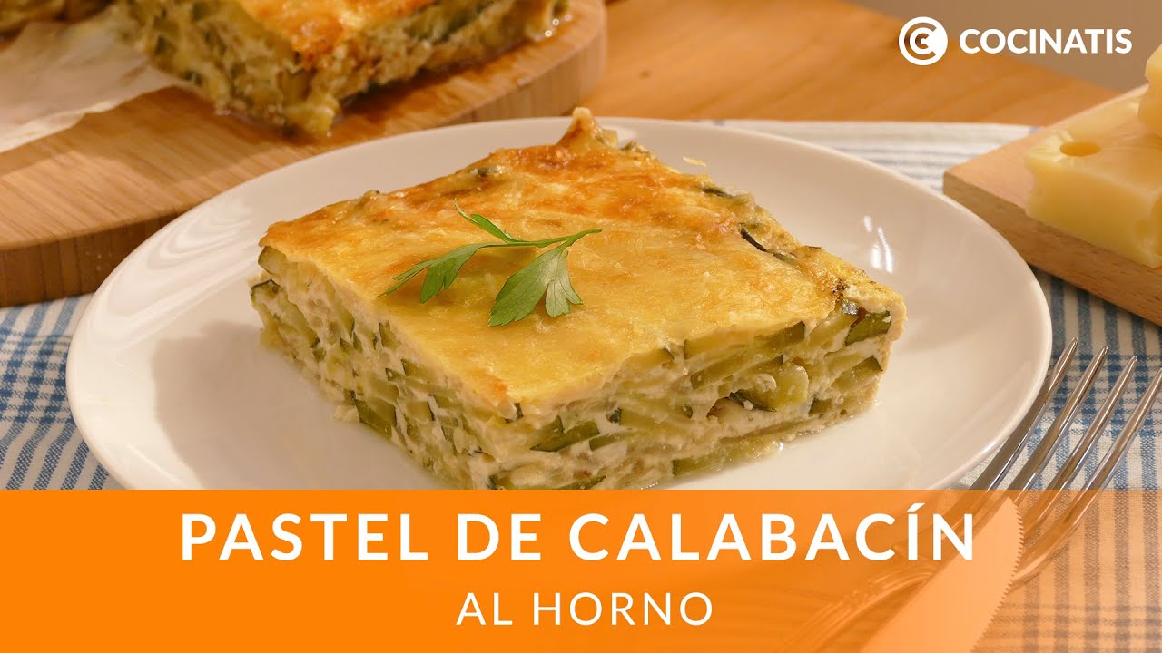 PASTEL de CALABAC&Iacute;N al horno 👩🏻&zwj;🍳 &iexcl;Receta vegetariana F&Aacute;CIL e IRRESISTIBLE! 🌿 Cocinatis