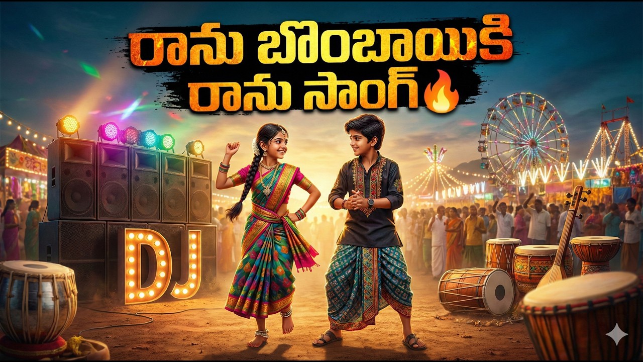 🔥 Raanu Bombay Raanu DJ 💥 | Telugu Folk DJ Remix | Trending Mass Song 🔊 | Raanu Bombay Raanu telugu