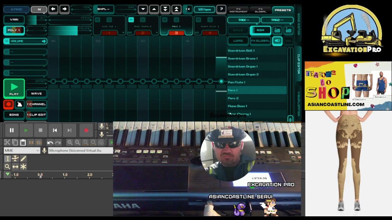 Excavationpro on Spotify - First Rough draft making new song in 2022