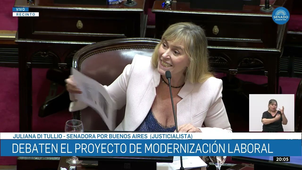 SENADORA JULIANA DI TUILLIO 2 - SESIÓN PÚBLICA ESPECIAL 11-02-26