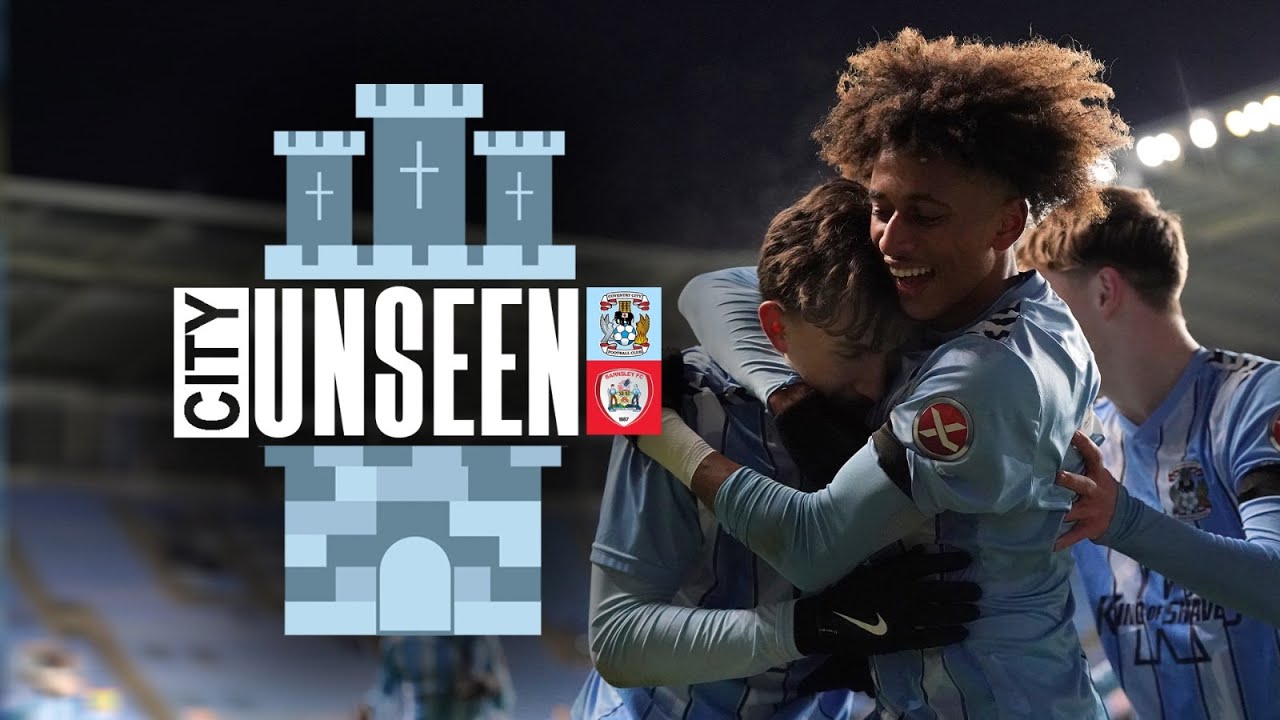 WHAT A GOAL! 🫨 | Coventry stars of the FUTURE beat Barnsley in FA Youth Cup | City Unseen SPECIAL! 📺