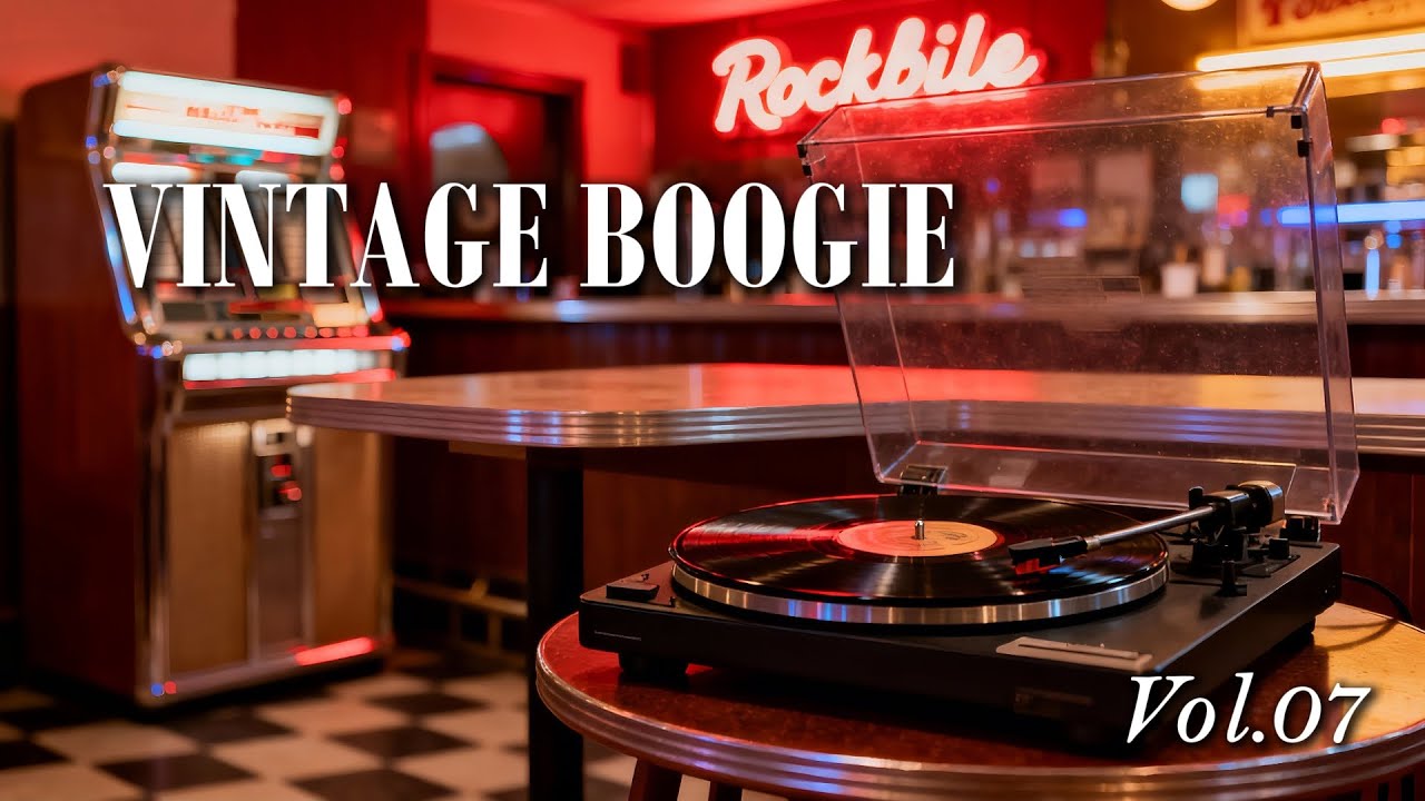 50s–60s Rockabilly Instrumental Vol.07 🎸Vintage Boogie Rock ’n’ Roll Background Music (30–45 Min)