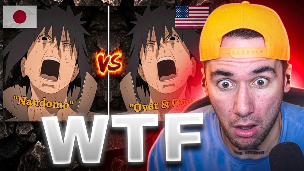 Моменты из Naruto: субтитры против дубляжа (РЕАКЦИЯ)