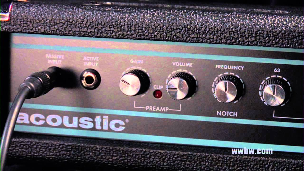 Acoustic B200H Bass Head
