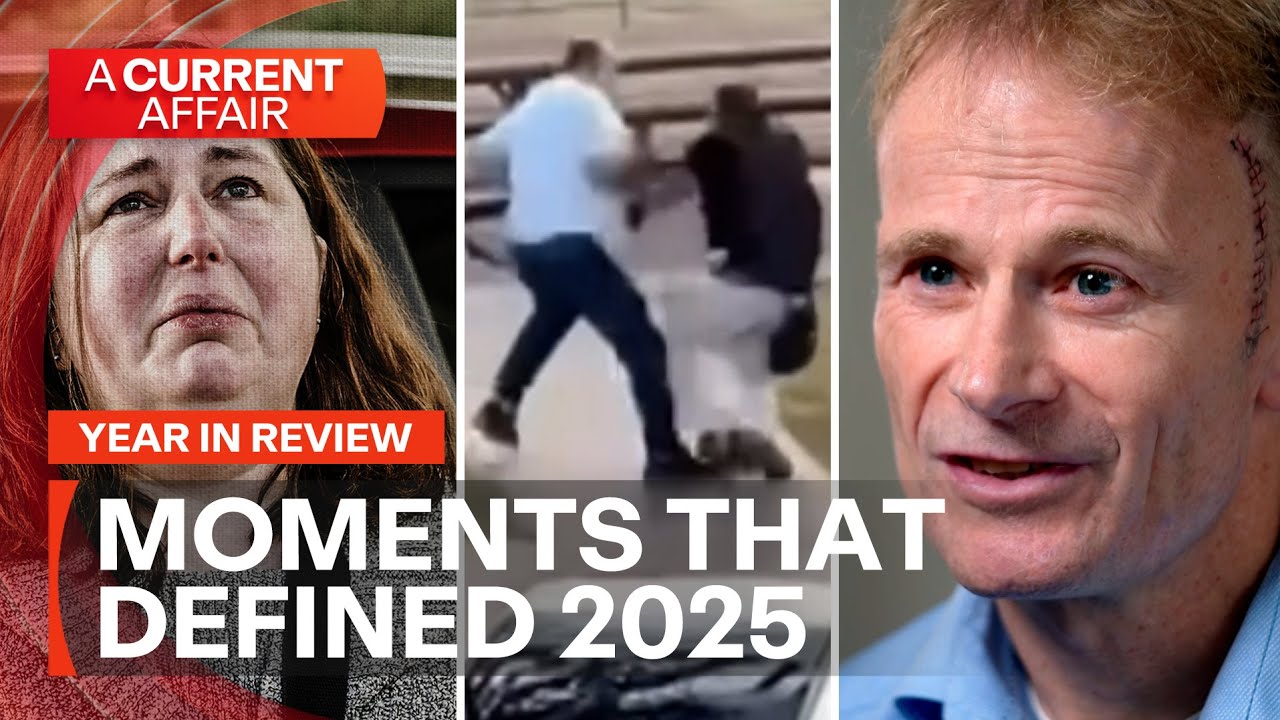 Looking back at the moments that defined 2025 | A Current Affair