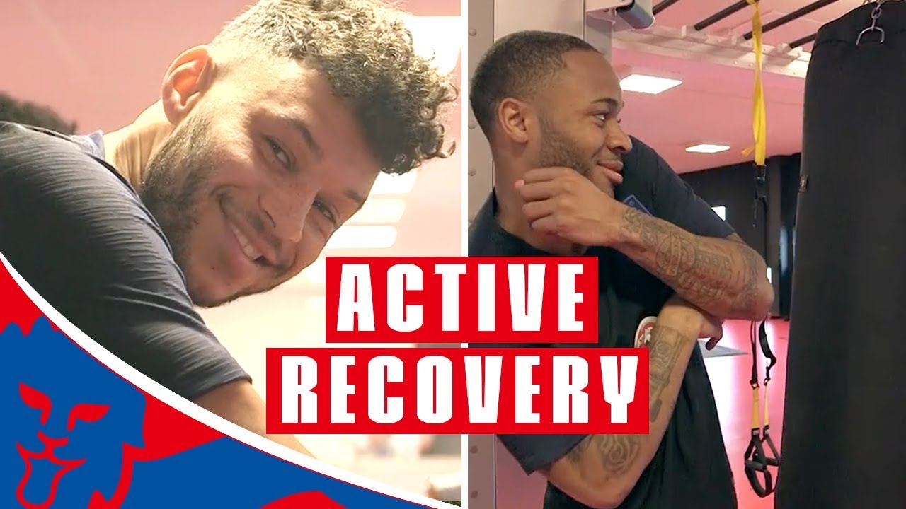 Lingard and Sterling Hit the Punchbag in Active Recovery Session | Inside Training