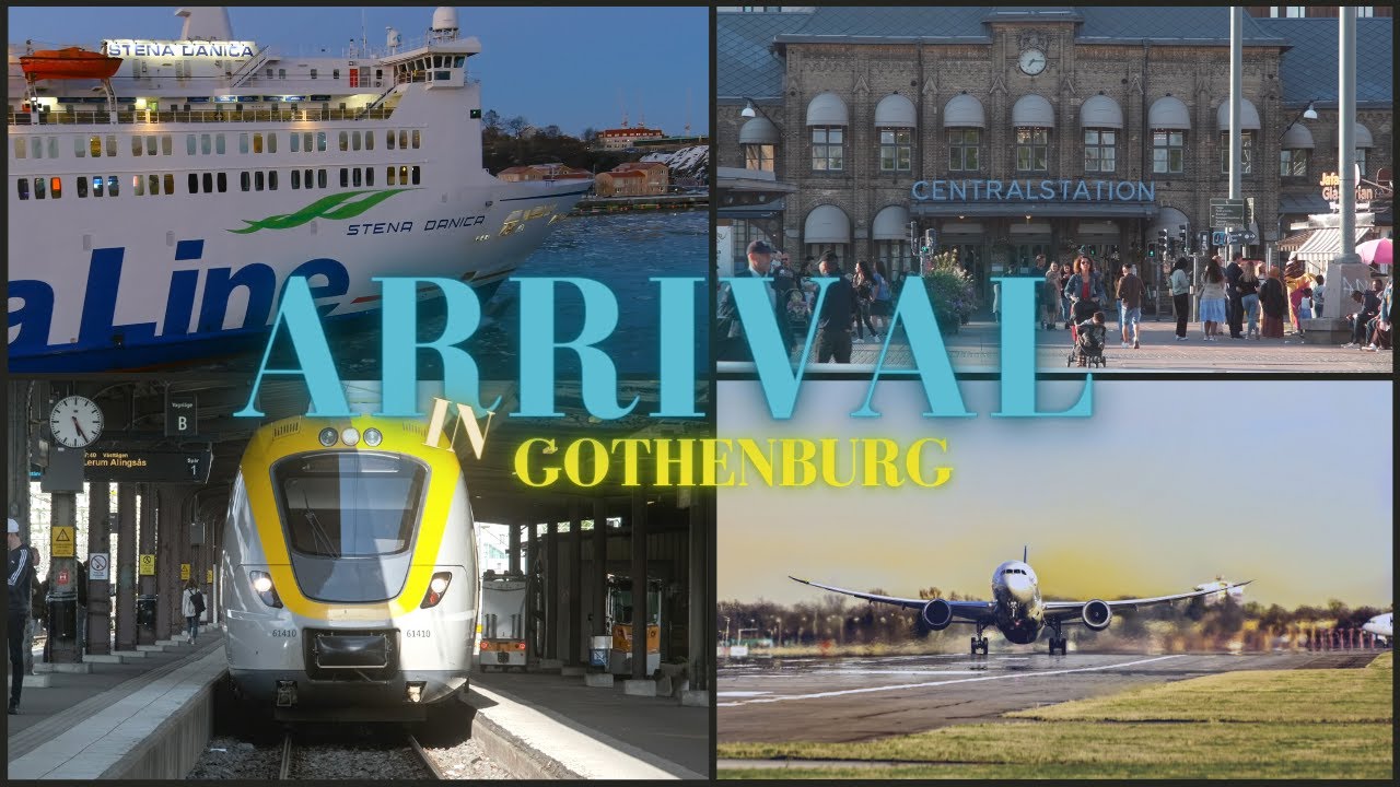 Landvetter Arrival Guide to Gothenburg - Airplane Train Ferry Landvetter Airport Sweden - Central st