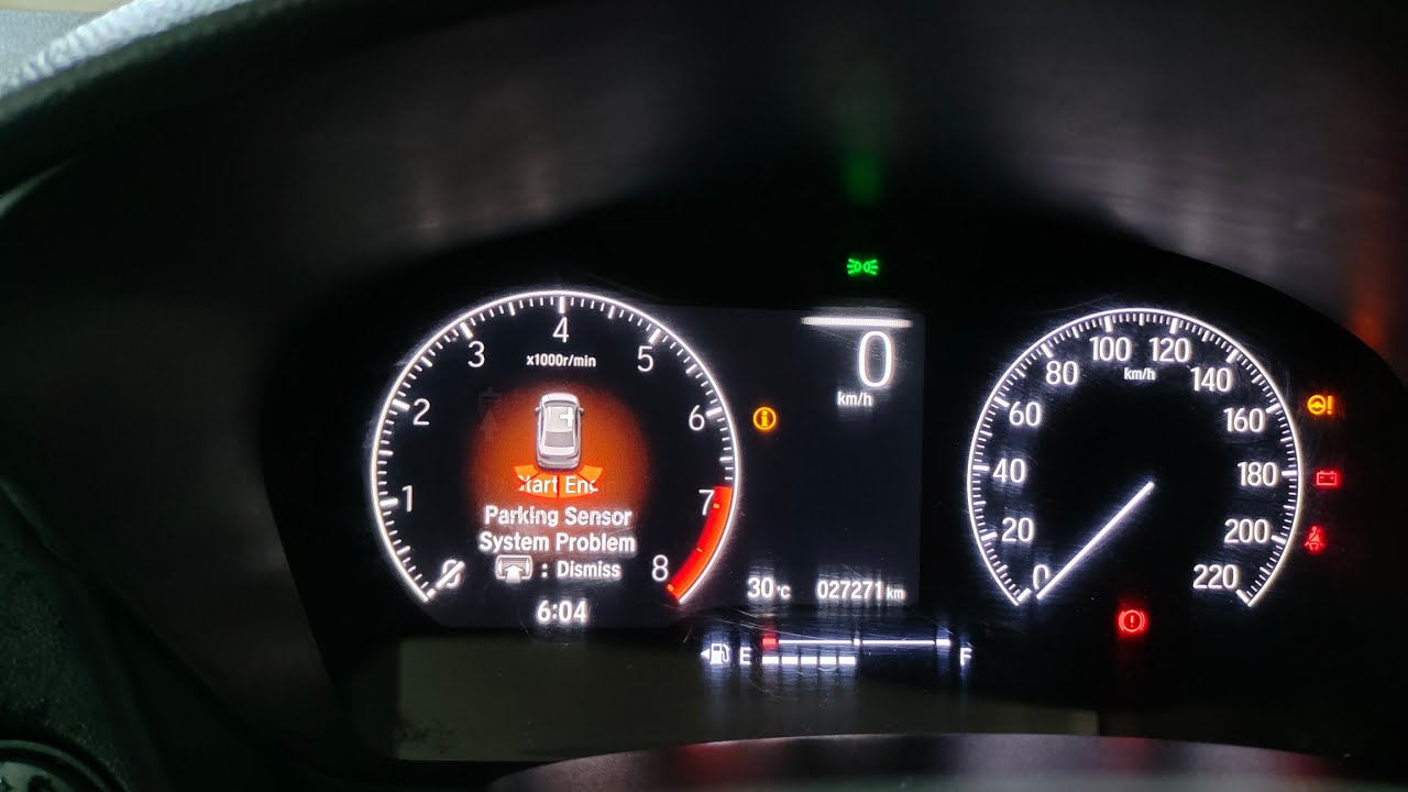 New Honda City Me Parking Sensor System Problam | 5th generation