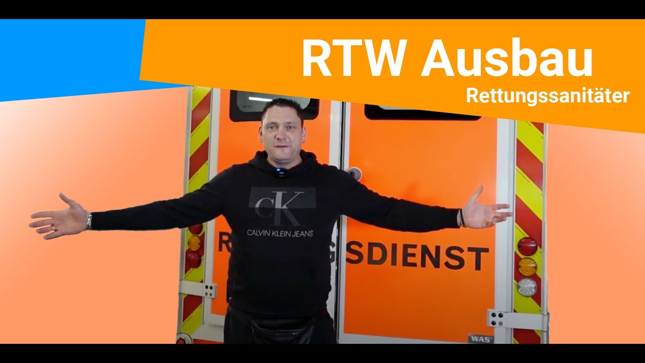 Ausbau RTW für Rettungssanitäter Ausbildung in Berlin
