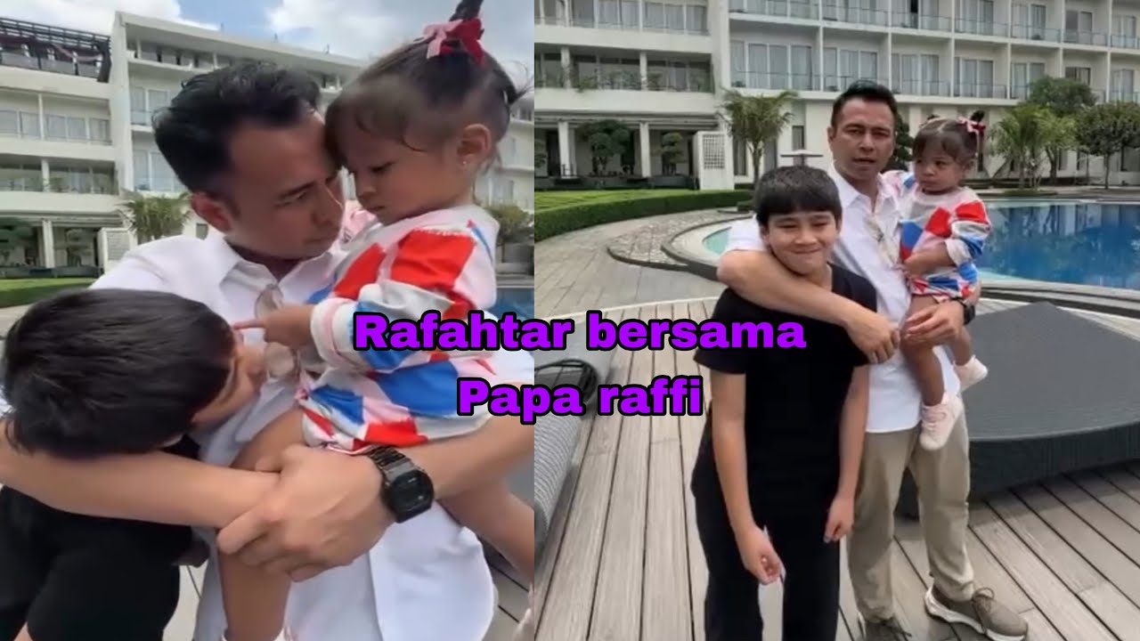 Raffi ahmad and rafahtar memenuhi undangan presiden!!