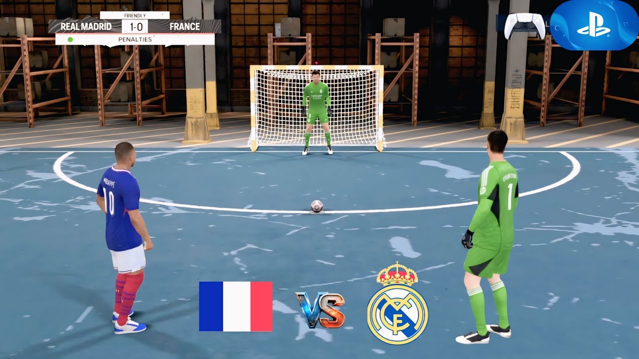 RONALDO, MBAPPE, VINI JR, KOMAN, BENZEMA, CAMAVINGA | FRANCE VS RMA. FC24  PENALTY SHOOTOUT.