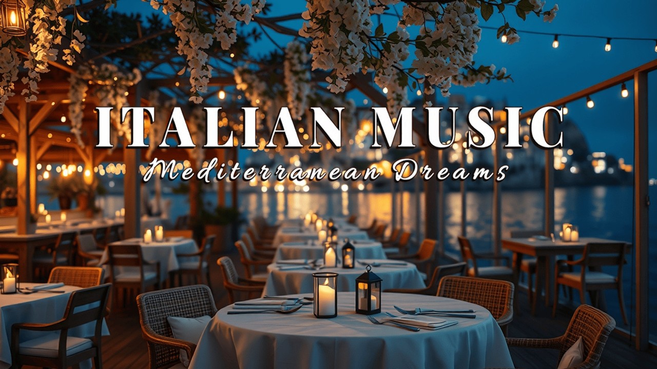 Italian Seaside Calm & Mediterranean Atmosphere 🏖️🌿 Scenic Coastal Views & Soft Chill Music