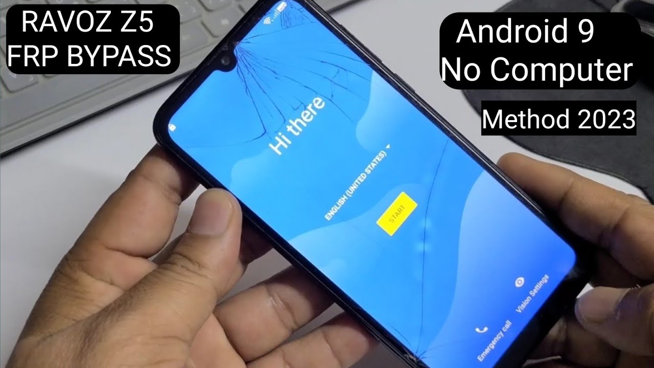 Ravoz Z5 Frp bypass Android 9 No Computer