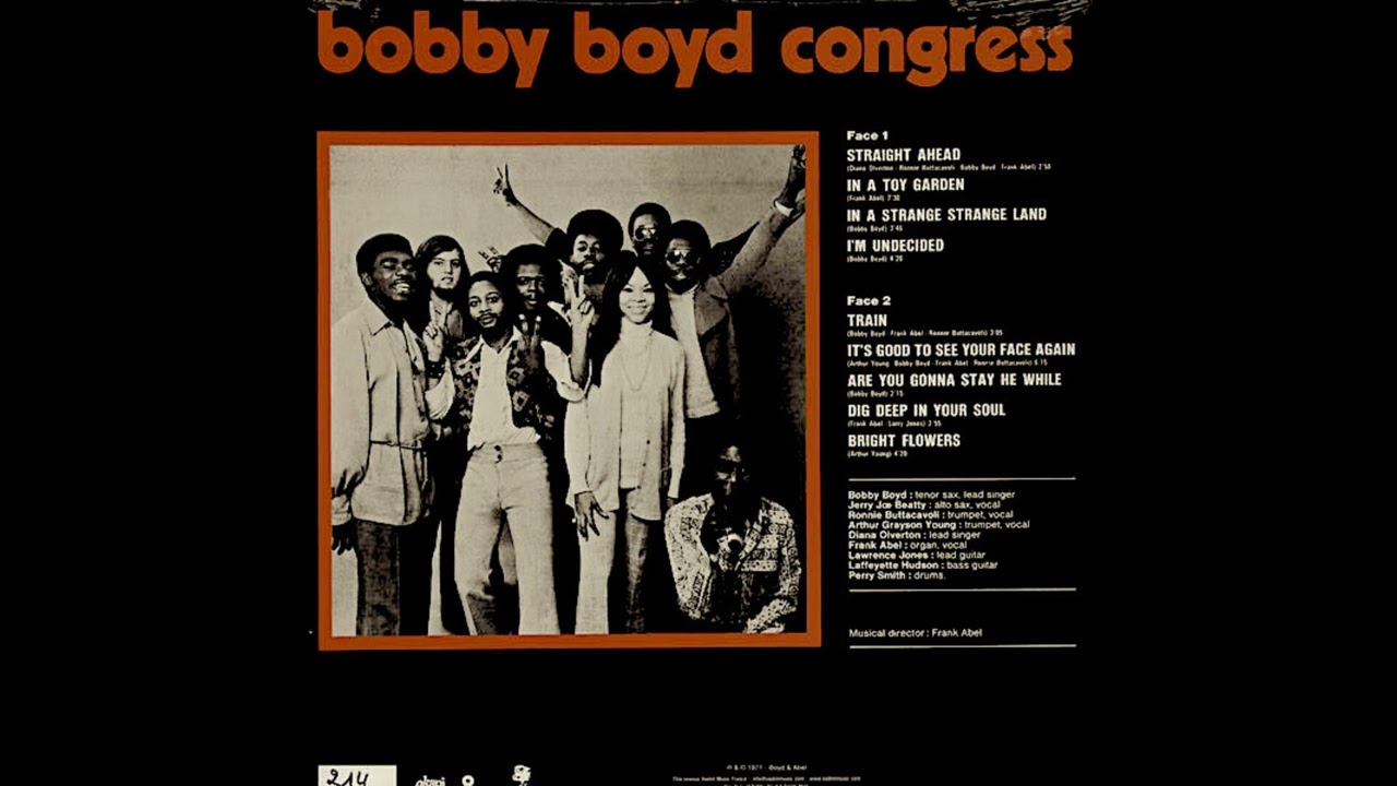 Bobby Boyd Congress - Im Undecided