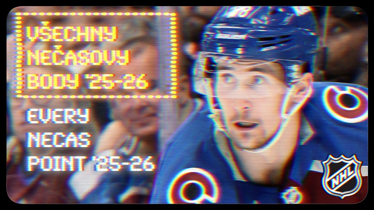 Nifty Necas notches first-career 100-point season! EVERY POINT from Martin Necas in 2025-26 🇨🇿⛰️💯