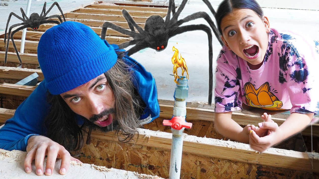 Stuck In Floor then Spider Steals My Arm