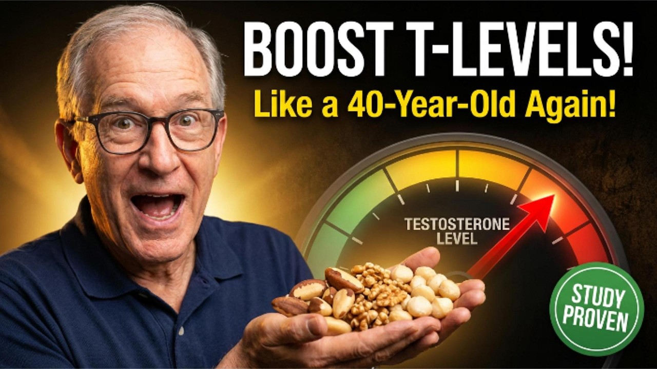 Top Doctor Reveals 3 Nuts That SUPERCHARGE Testosterone in Men Over 60