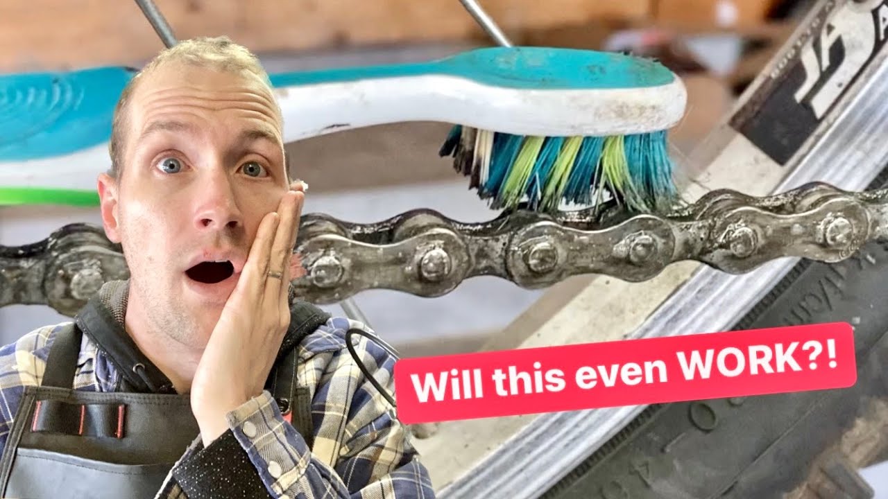 DIY bike repair: How to clean your chain with a toothbrush