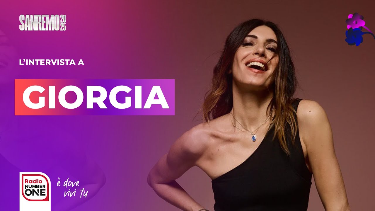 GIORGIA: «Il brano ha risvegliato in me tante emozioni» | Radio Number One a Sanremo 2025