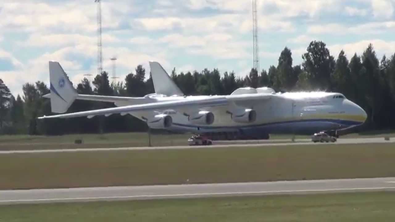 Antonov AN225 Mriya Takeoff from OSL, Oslo Gardermoen