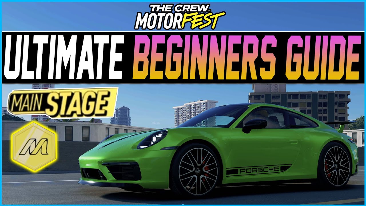 The Crew Motorfest — ПОЛНОЕ РУКОВОДСТВО ДЛЯ НАЧИНАЮЩИХ! — Главная сцена, плейлисты, типы опыта и ...