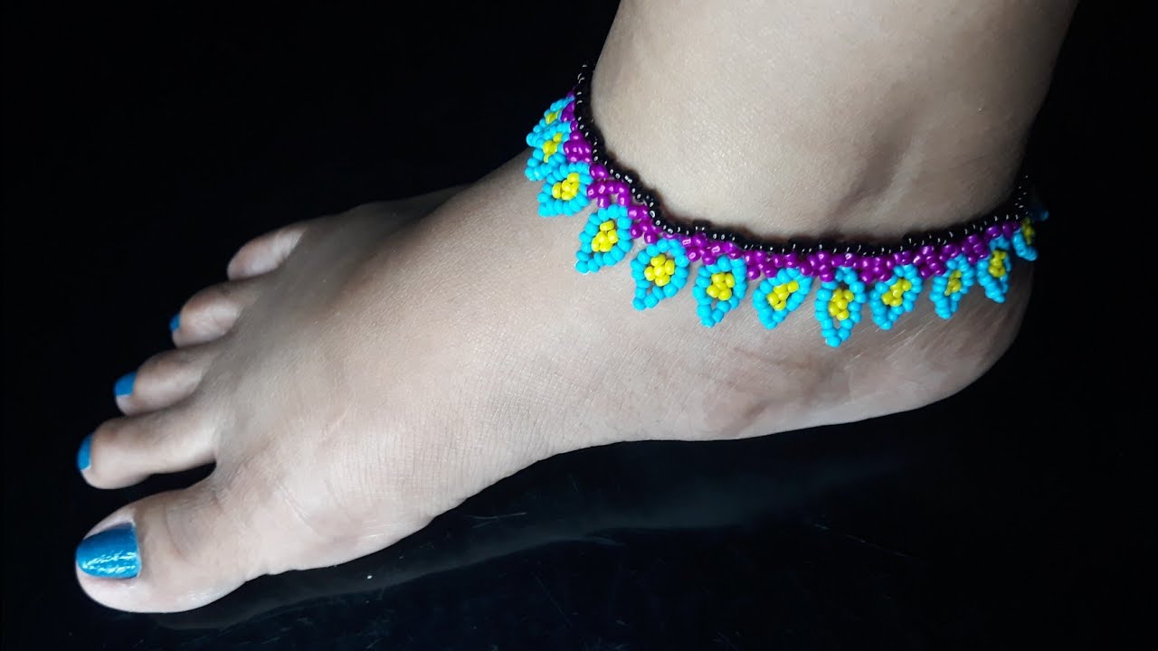 How to make Anklet / Beaded Anklet
