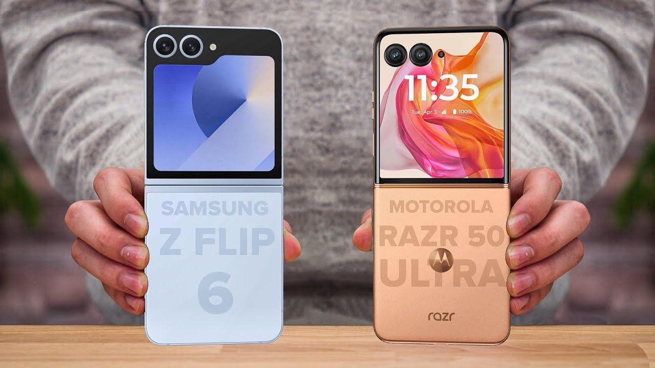 Samsung Z Flip 6 Vs Motorola Razr 50 Ultra || Full Comparison ⚡ Which one is Best?