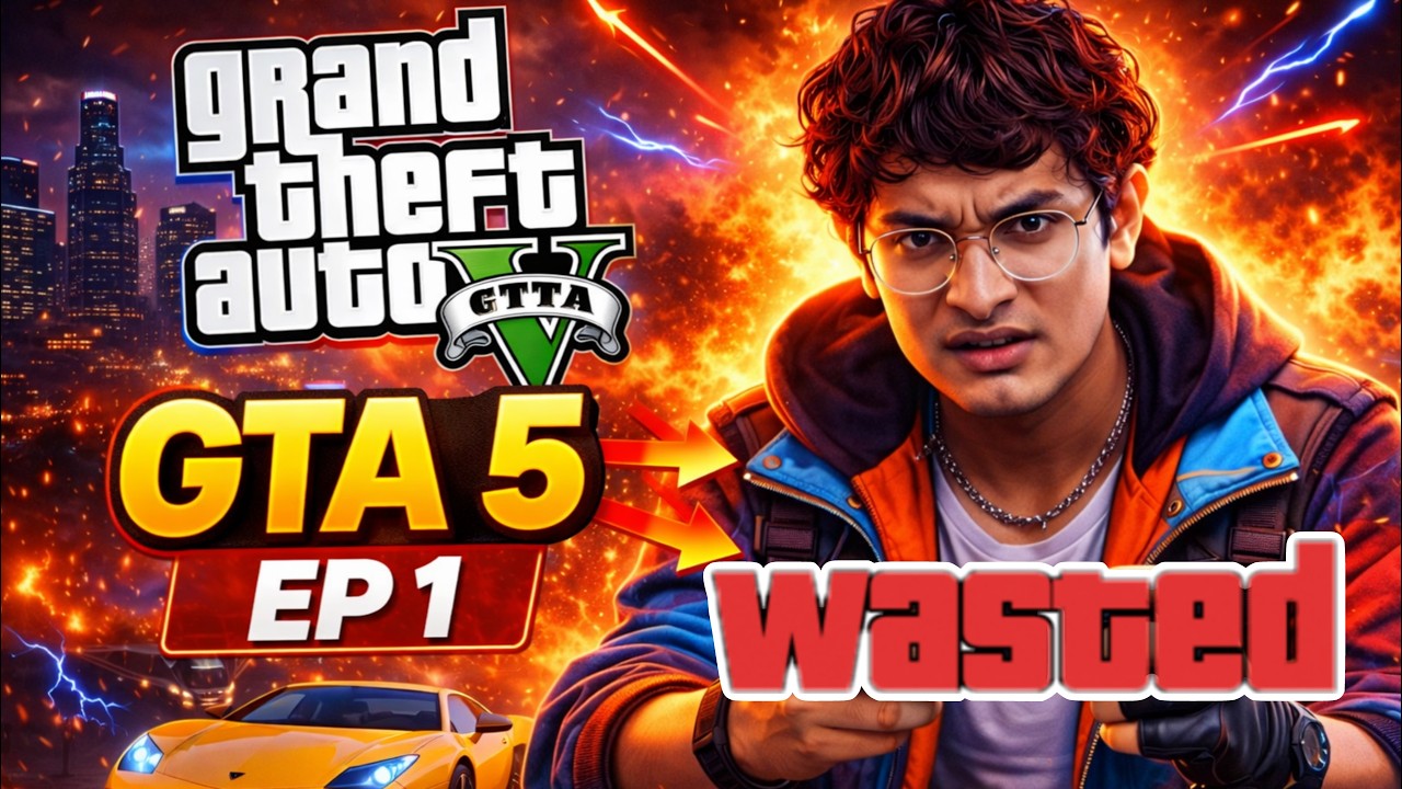 😱 GTA 5 Gameplay Hindi EP 1 | Happy Craz | Zero To Don Journey Begins 🔥