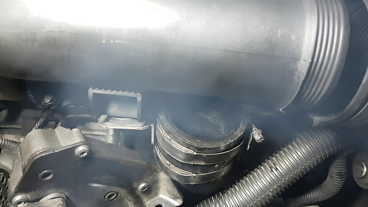 volvo  xc70  egr  open engine  stop