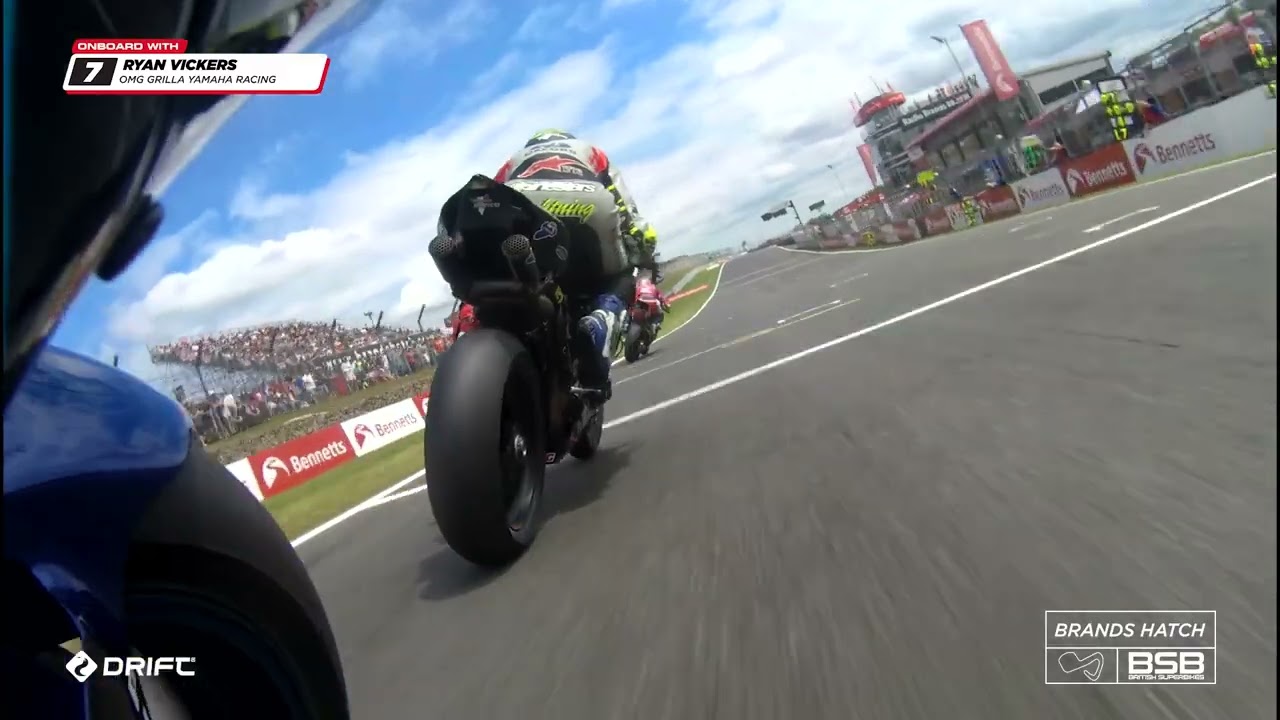 2024 Bennetts British Superbikes: Rewind to Brands Hatch summer onboard action from race two
