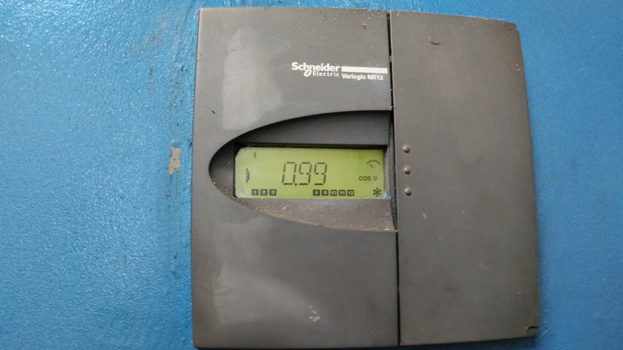 C&oacute;mo Trabaja un Medidor de Energ&iacute;a Reactiva Schneider Electric Varlogic NR12