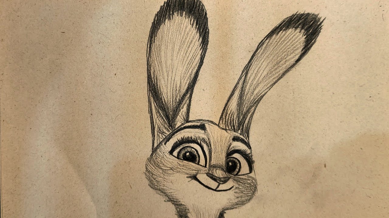 How to Draw Judy Hopps | Cute Zootopia Bunny Drawing Tutorial🐰🦊