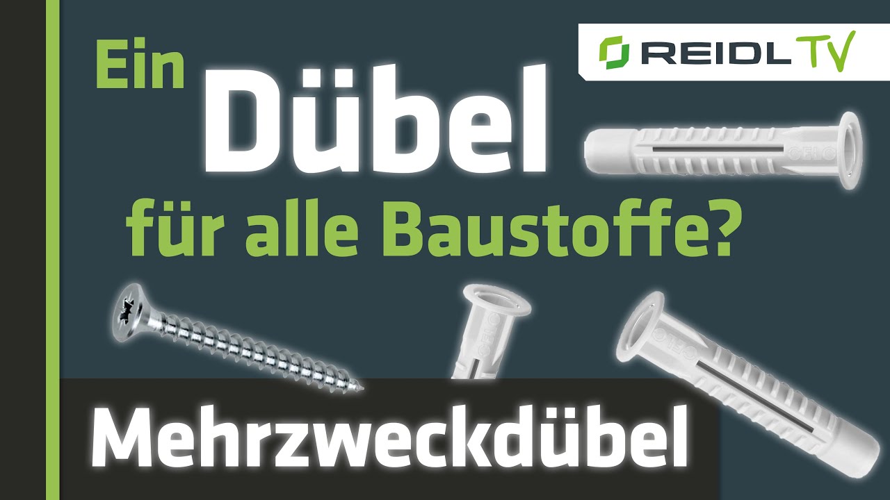 Mehrzweckd&uuml;bel von CELO - Ein D&uuml;bel f&uuml;r ALLE Baustoffe? + 10% Rabatt auf Befestigung! [German]