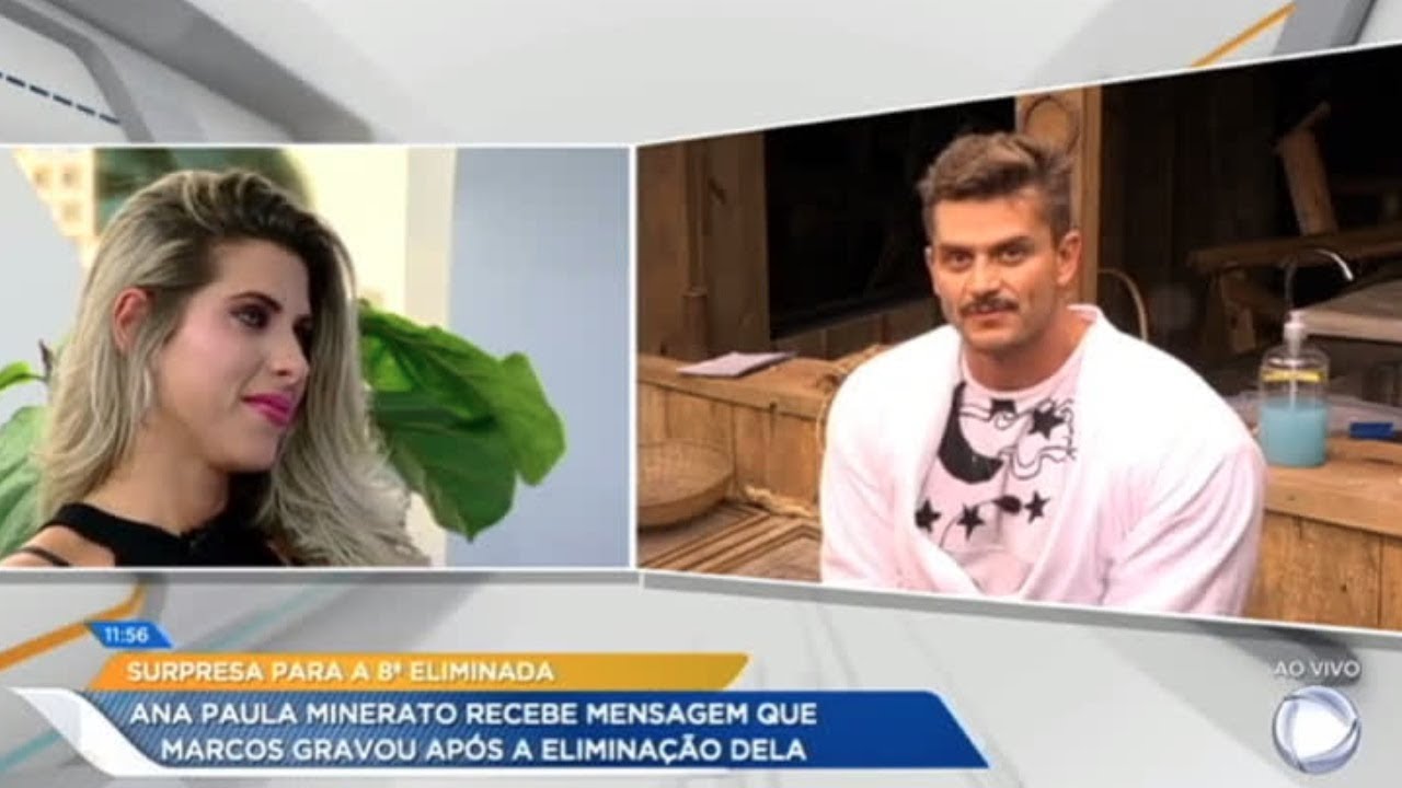 Ana Paula se emociona com depoimento de Marcos após sua eliminação de A Fazenda - Nova Chance
